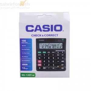 ماشین حساب کاسیو MJ 120T-W