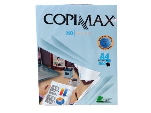 کاغذ A4  کپی  مکس رنگ آبی بسته 500 عددی