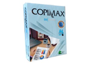 کاغذ A4  کپی  مکس رنگ آبی بسته 500 عددی