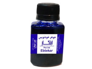 جوهر خودنویس ابتکار رنگ آبی 60 میلی لیتر رنگ آبی