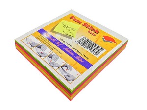 کاغذ یادداشت چسب دار سام  چند رنگ 7.5 سانتیمتر