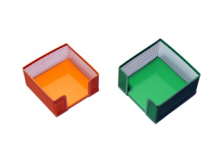 جای کاغذ یادداشت توری رنگی