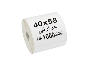 رول حرارتی 58×40 میلیمتر