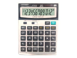 ماشین حساب  طرح سیتیزن مدلCT-912