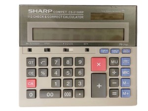 ماشین حساب شارپ مدل sharp cs-2130rp