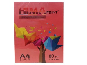 کاغذ رنگی A4  بسته 500 عددی