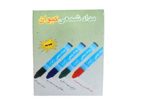 مداد شمعی کیوان بسته 12 عددی