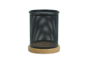 جاقلمی چوب فلز خودرنگ مشکی مدل  WW-01