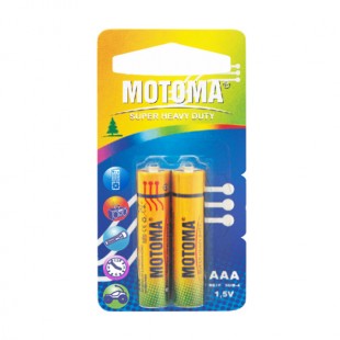 باتری نیم قلمی motoma بسته 2 عددی