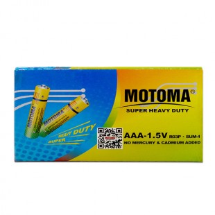 باتری نیم قلمی motoma بسته 2 عددی