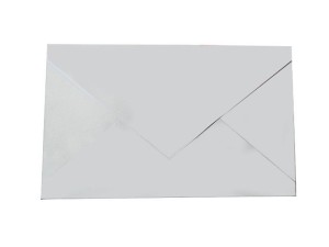 پاکت سفید کارت پستالی سایز 23X17 سانتیمتر