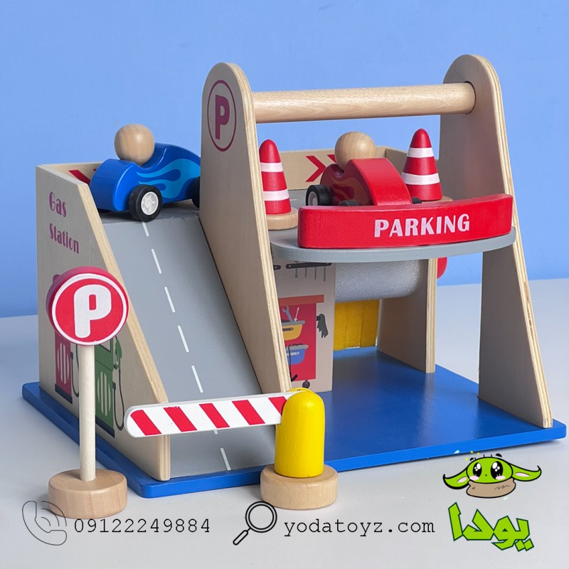 پارکینگ طبقاتی چوبی 7 تکه پیکاردو BZ-22-D