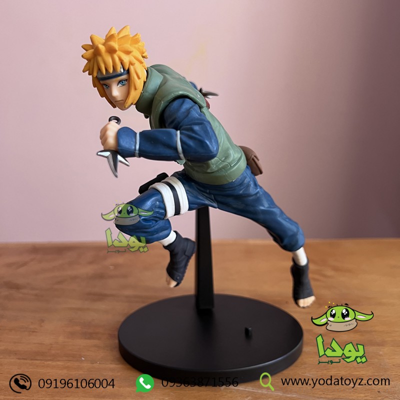 اکشن فیگور انیمه ناروتو شخصیت میناتو ( پدر ناروتو ) - minato namikaze action figure