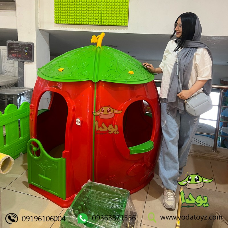 کلبه بازی کودکان مدل توت فرنگی برند pilson