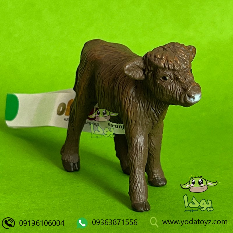 فیگور گوساله گاو کوهستانی برند موجو 387202 -  highland calf figure