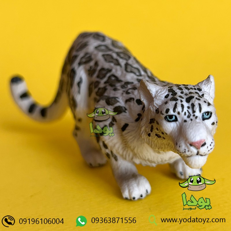 فیگور پلنگ برفی برند موجو 387243 -  Snow Leopard figure