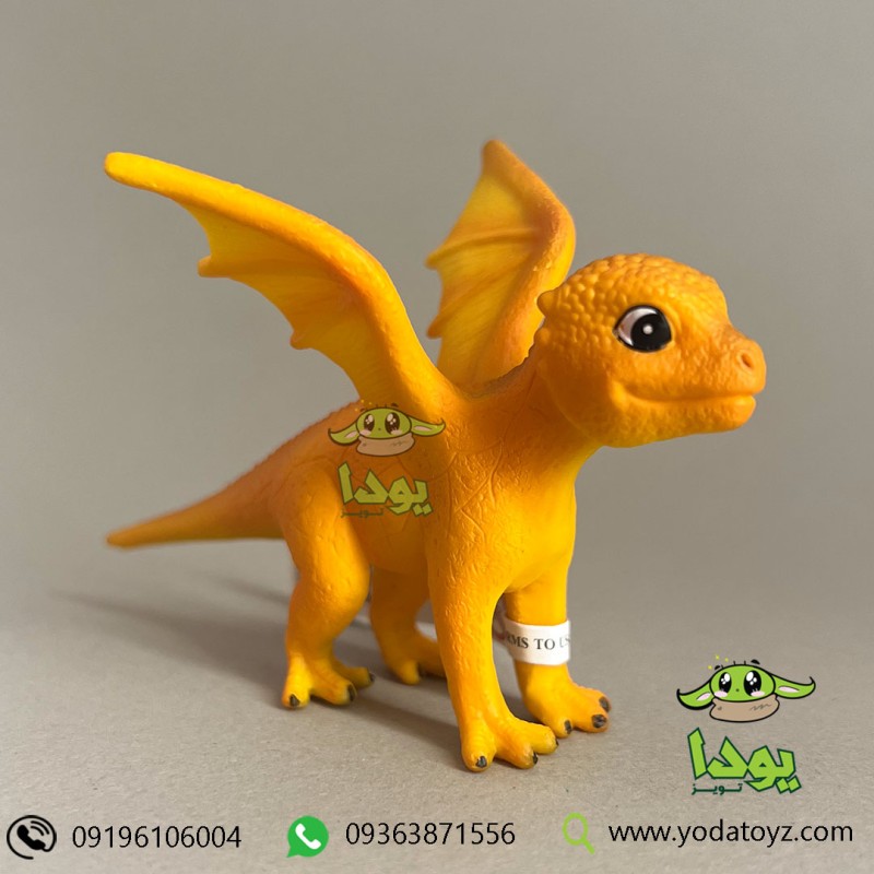 فیگور بچه اژدها آتشین برند موجو 387130 - Fire Dragon Baby figure