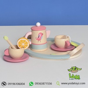 ست چای خوری چوبی وارداتی برند پیکاردو picardo