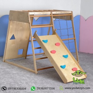 مجموعه ورزشی چوبی مدل هوم ادونچر 1404