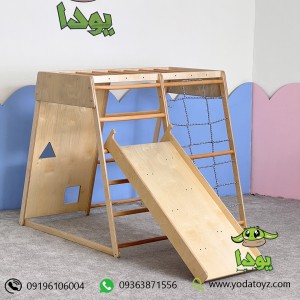 مجموعه ورزشی چوبی مدل هوم ادونچر 1404