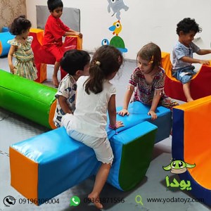 سازه فومی 12 تکه مدل مسیر نینجا کد 015