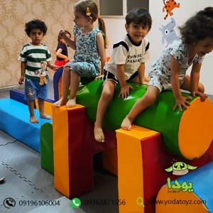سازه فومی 12 تکه مدل مسیر نینجا کد 015