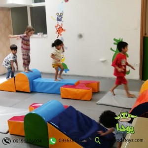 سازه فومی 12 تکه مدل مسیر نینجا کد 015