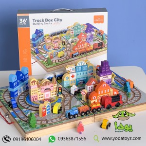 اسباب بازی بریکس شهر چوبی بزرگ کد 385