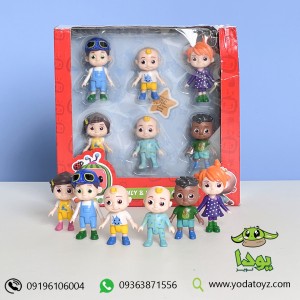 فیگور کوکوملون 6 عددی  CoComelon