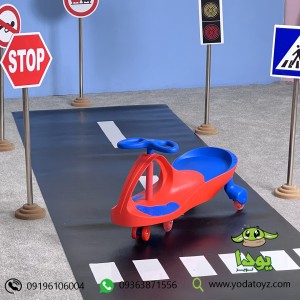 لوپ کار چرخ ژله ای رنگ قرمز آبی LOOPCAR