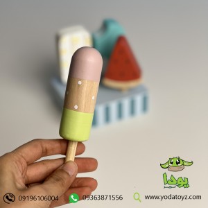 اسباببازی چوبی بستنی کیم 4 عددی پیکاردو picardo