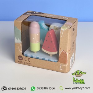 اسباببازی چوبی بستنی کیم 4 عددی پیکاردو picardo