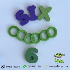اسباب بازی آموزشی تخته هوش کودک FL418 جعبه آبی