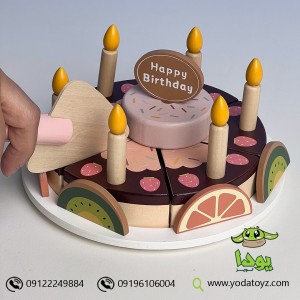 اسباببازی چوبی کیک تولد پیکاردو picardo