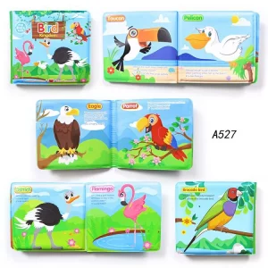 کتاب حمام نوزادی مدل پرنده ها a527
