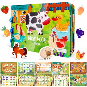 کتاب آموزشی مدل مزرعه  busy book 841