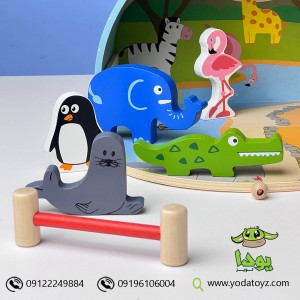 باغ وحش با حیوانات چوبی پیکاردو