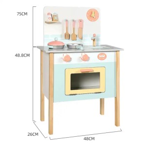 آشپزخانه کودک چوبی رنگ آبی 936-935