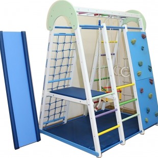 مجموعه چوبی ورزشی سازه چوب و طناب کد 1200