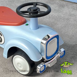 ماشین پایی کودک طرح کلاسیک رنگ آبی 2163