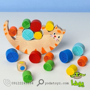 بازی تعادل گربه با جعبه فلزی پیکاردو picardo