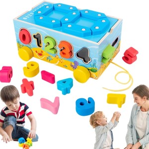 بازی جا گذاری اشکال مدل خانه هوش چرخدار ((آموزش اعداد)) کد 1721