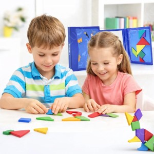 تنگرام چوبی مگنتی کتابی 1282