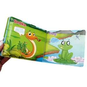 کتاب حمام نوزادی مدل حیوانات برکه a527