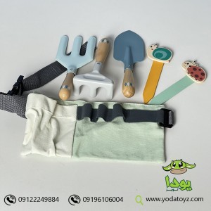 کمربند شن بازی و باغبانی فلزی پیکاردو آبی BZ-43-A