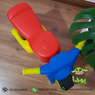 موتور کودک اسپرت پایی رنگ رنگی