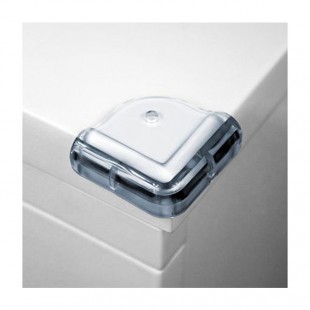 محافظ گوشه تیز ال شکل رنگ شفاف 4 عددی برند نینو - ninno corner guard
