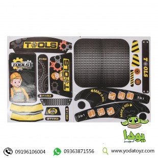 میز ابزار اسباب بازی کودک 3 در 1 برند xiong cheng