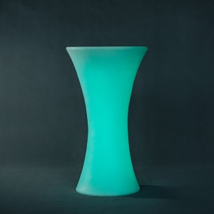 میز سوارز کمر باریک گرد قطر 60 ارتفاع 105 سانتیمتر
