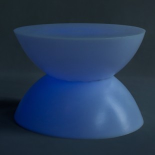 میز عسلی عدسی دوبل نورانی (led)